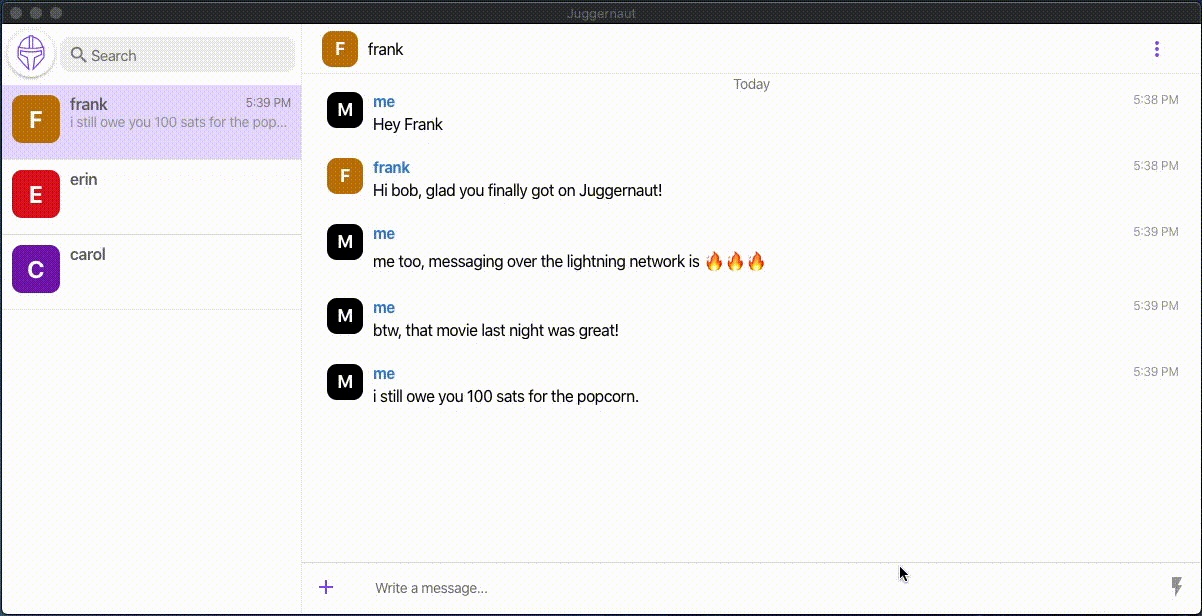 Bitcoin Lightning #17: Decentraal en peer-to-peer chatten via Lightning